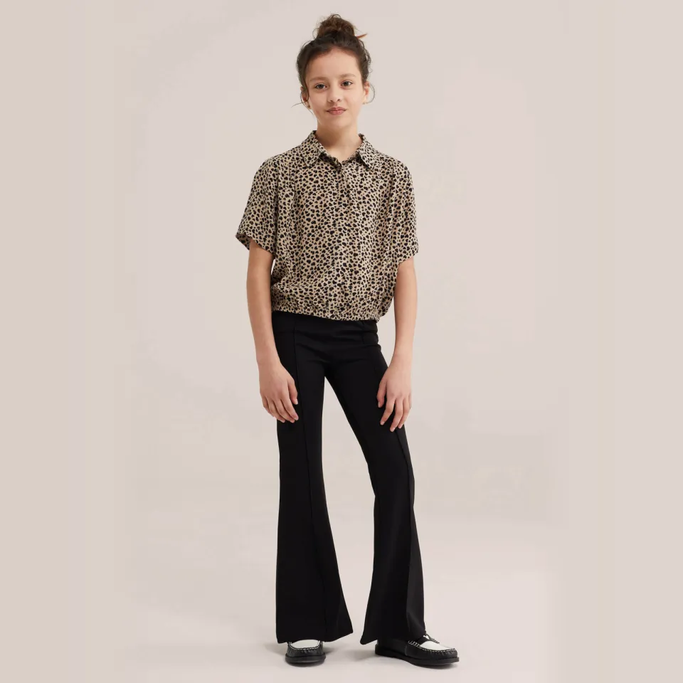 WE Fashion casual broek zwart
