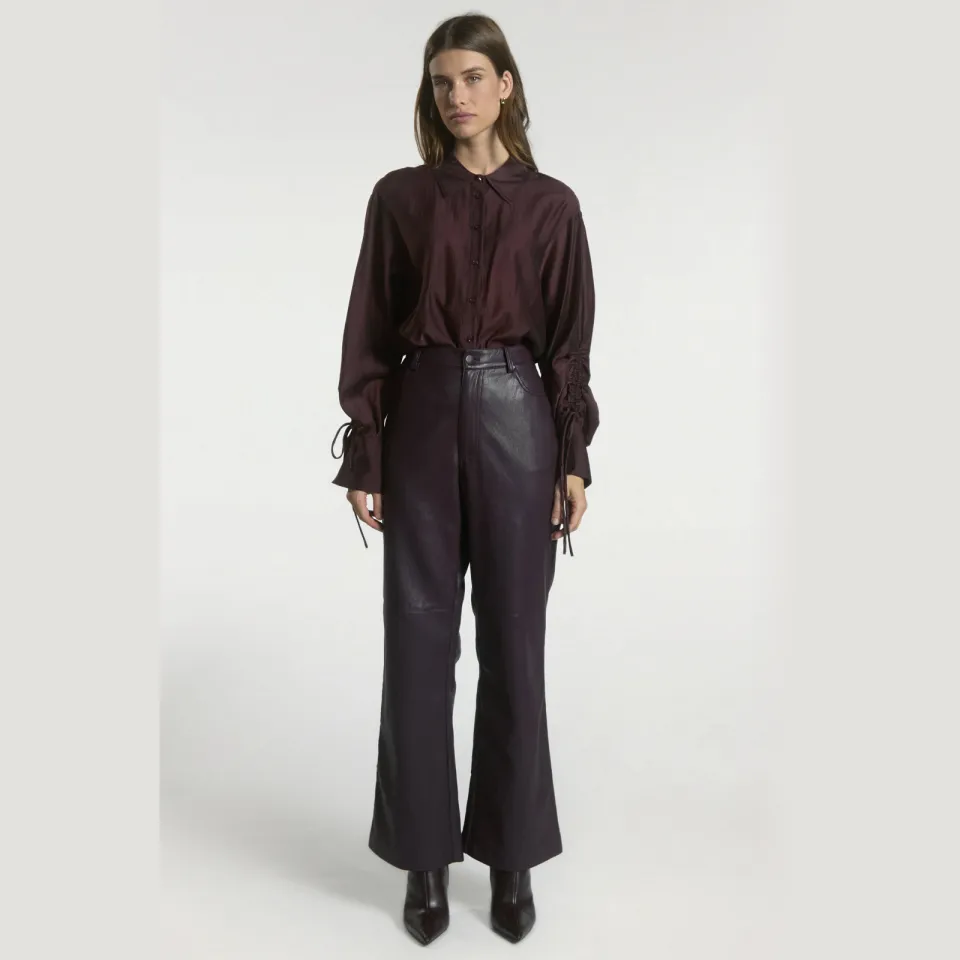 Aaiko blouse donkerrood