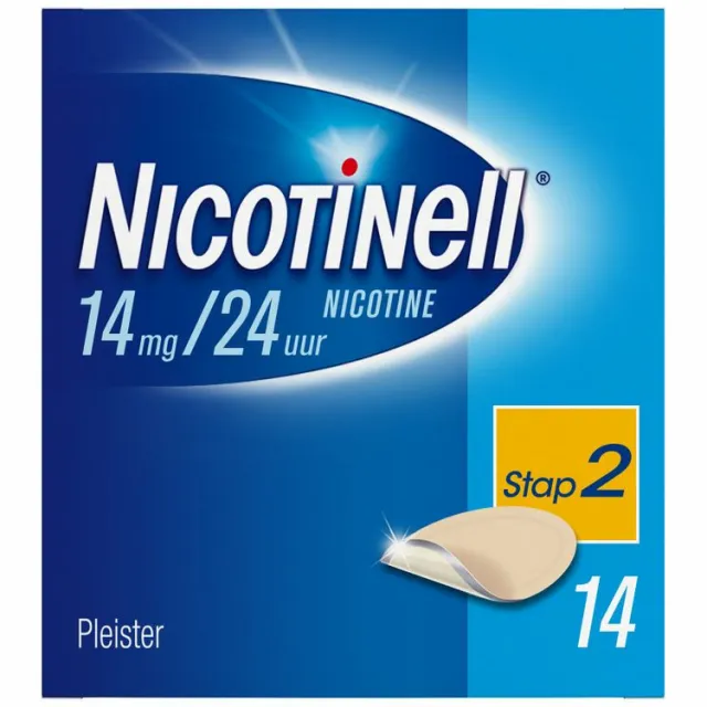 Nicotinell Nicotinepleisters 14mg 14 stuks
