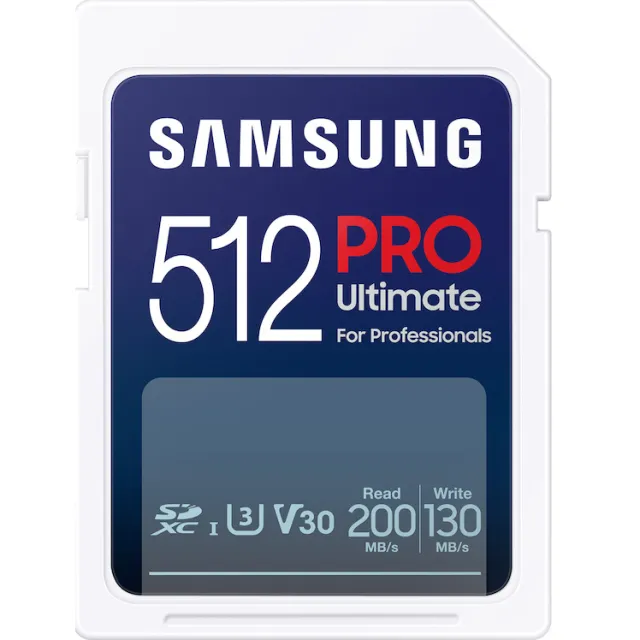 Samsung PRO Ultimate SD Card 512GB SD-Kaart Wit