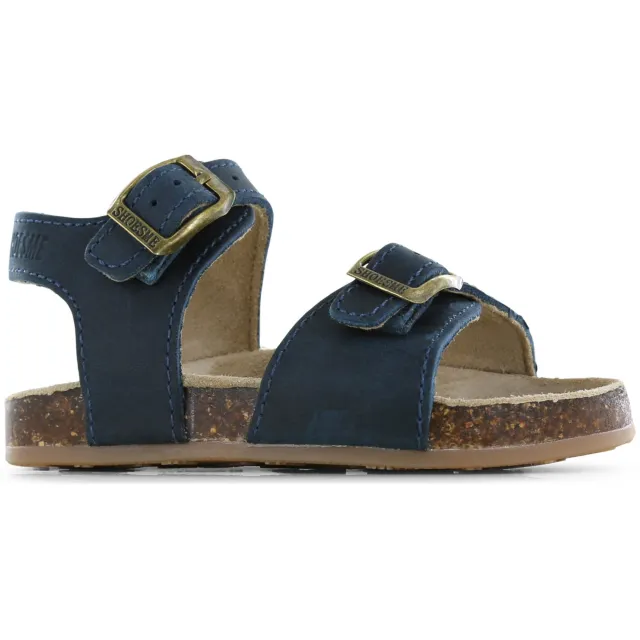 Shoesme leren sandalen - donkerblauw