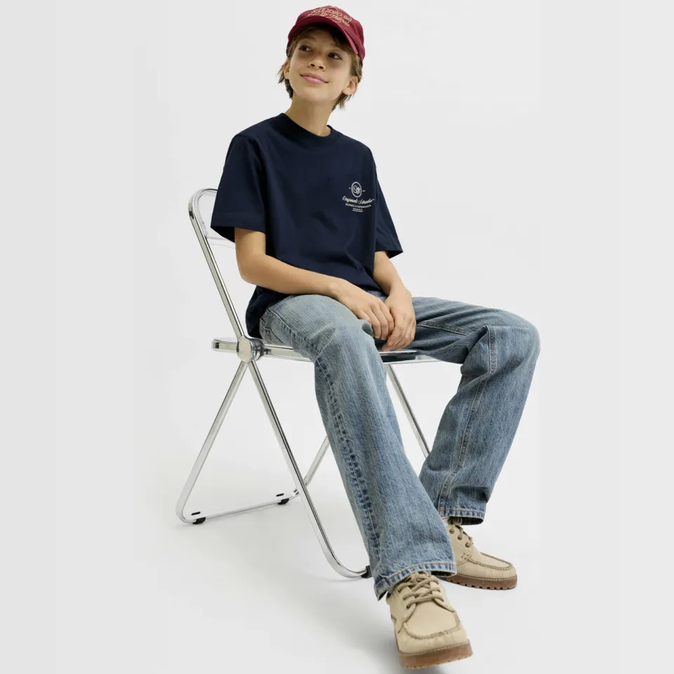 Jack & Jones JUNIOR relaxed fit loose fit jeans - blue denim, foto 3
