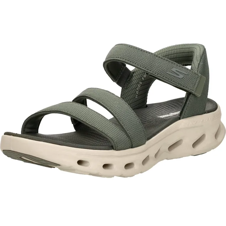 Skechers Go Walk Glide-Step 2.0 sandalen groen, foto 4
