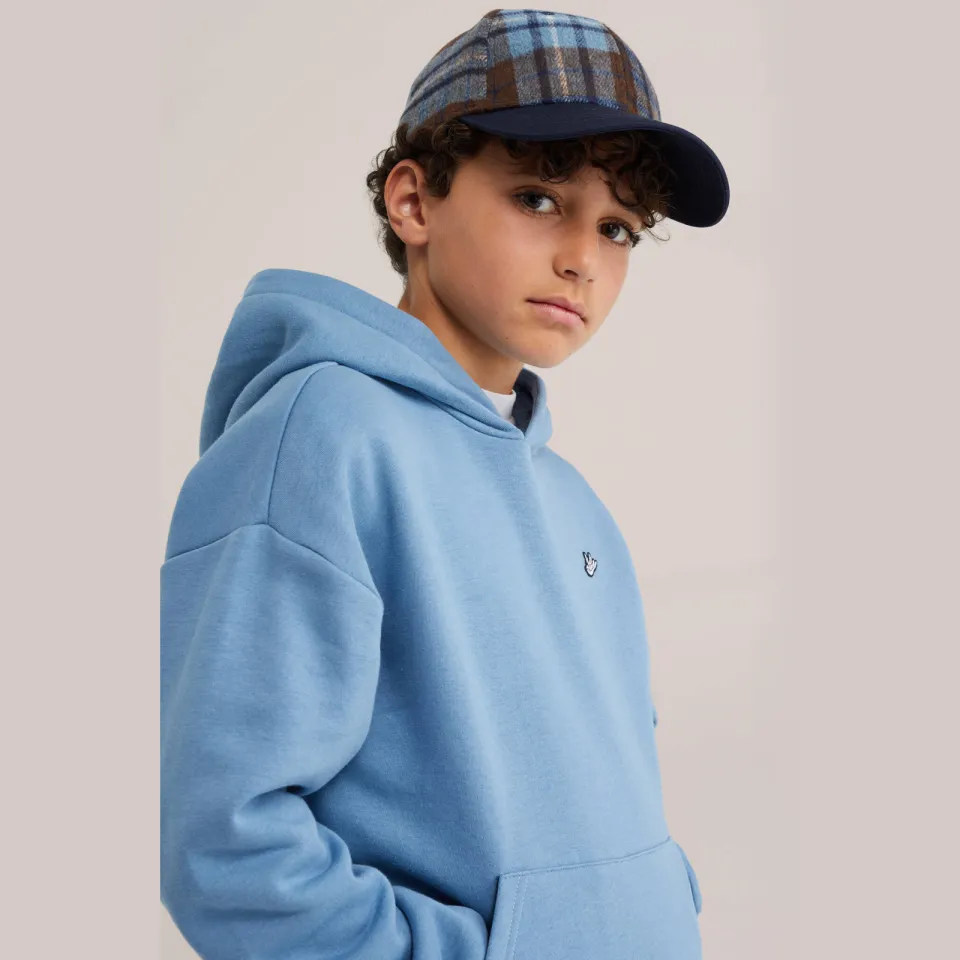 WE Fashion geruite pet - blauw, foto 5