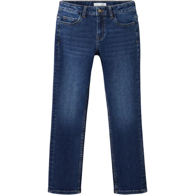 Mango Kids slim fit jeans - mediumblauw changeant blauw