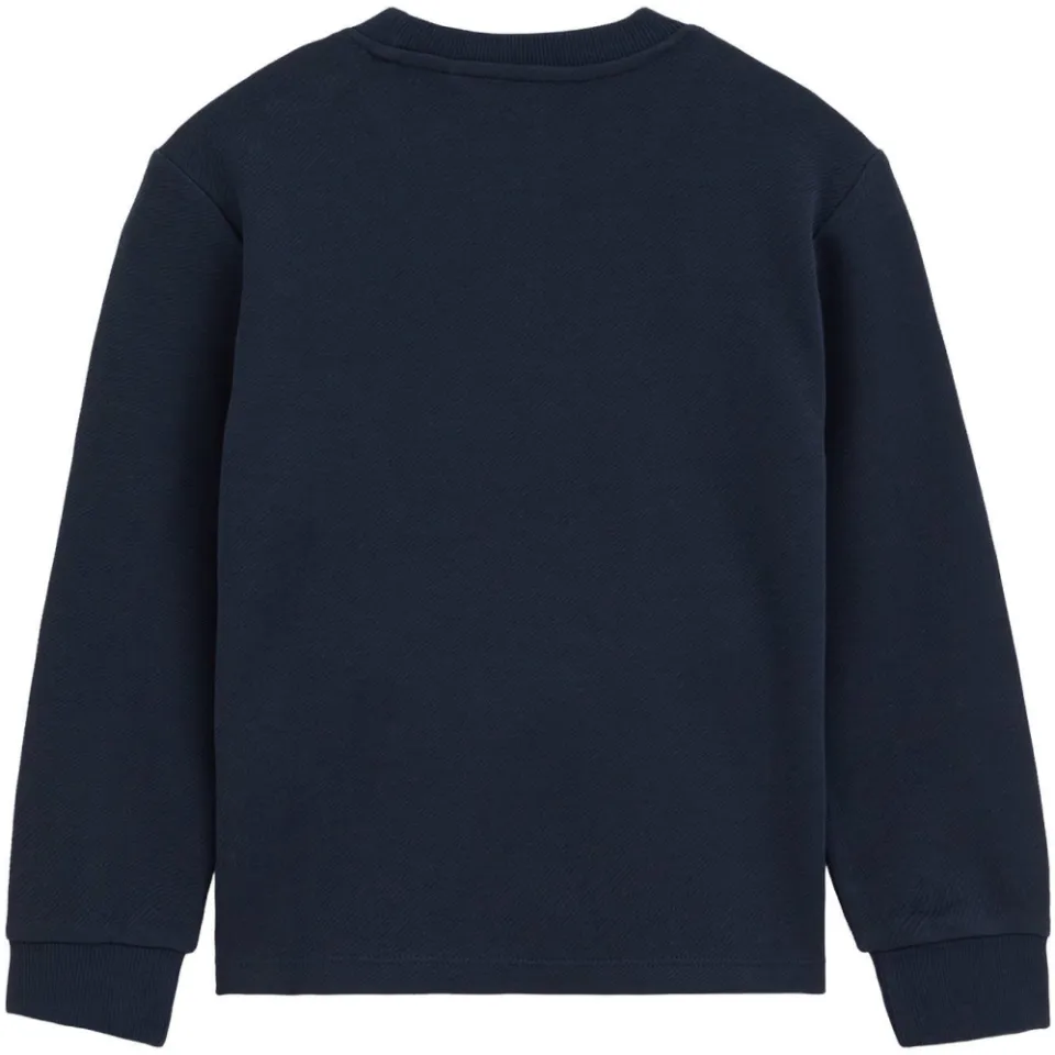 WE Fashion longsleeve marineblauw ronde hals, foto 3