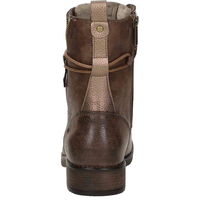 Mustang veterschoenen bruin, foto 4