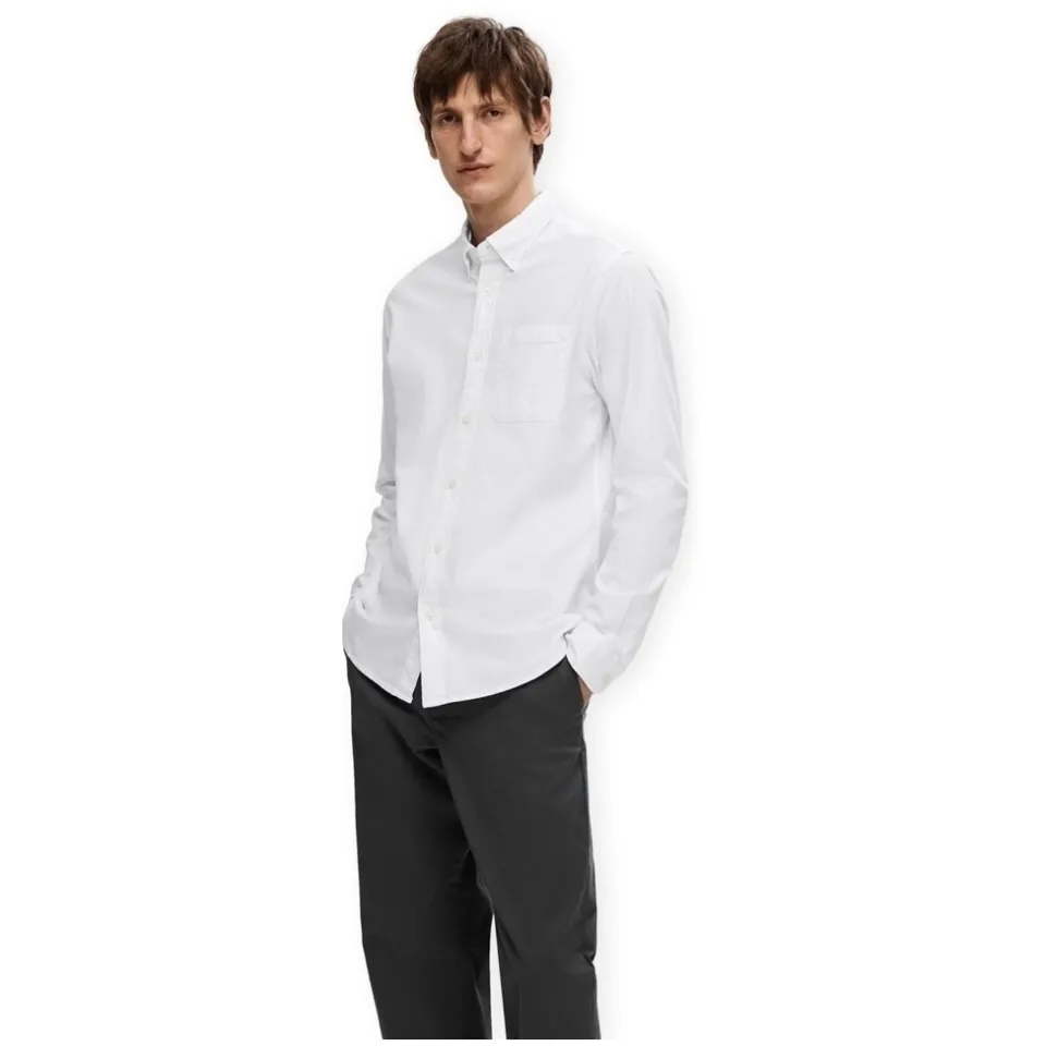 Selected Regrick overhemd wit