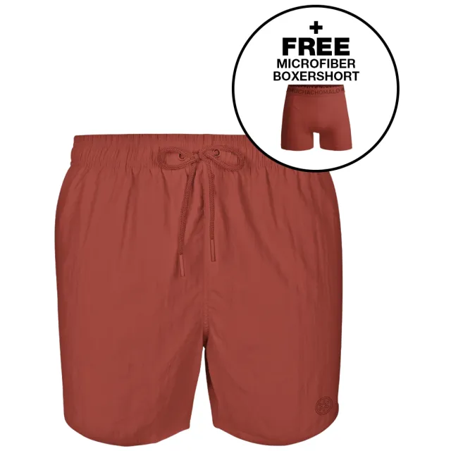 Muchachomalo zwemshort rood