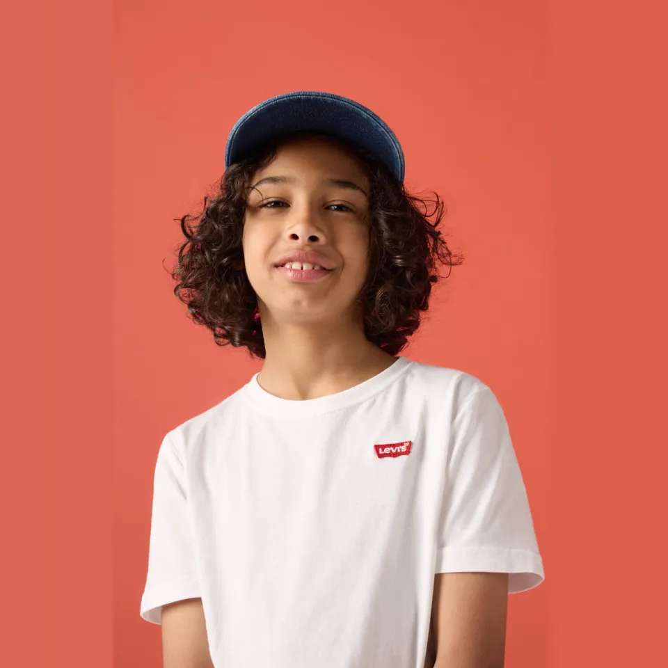 Levi's basic T-shirt Batwing chest wit, foto 6