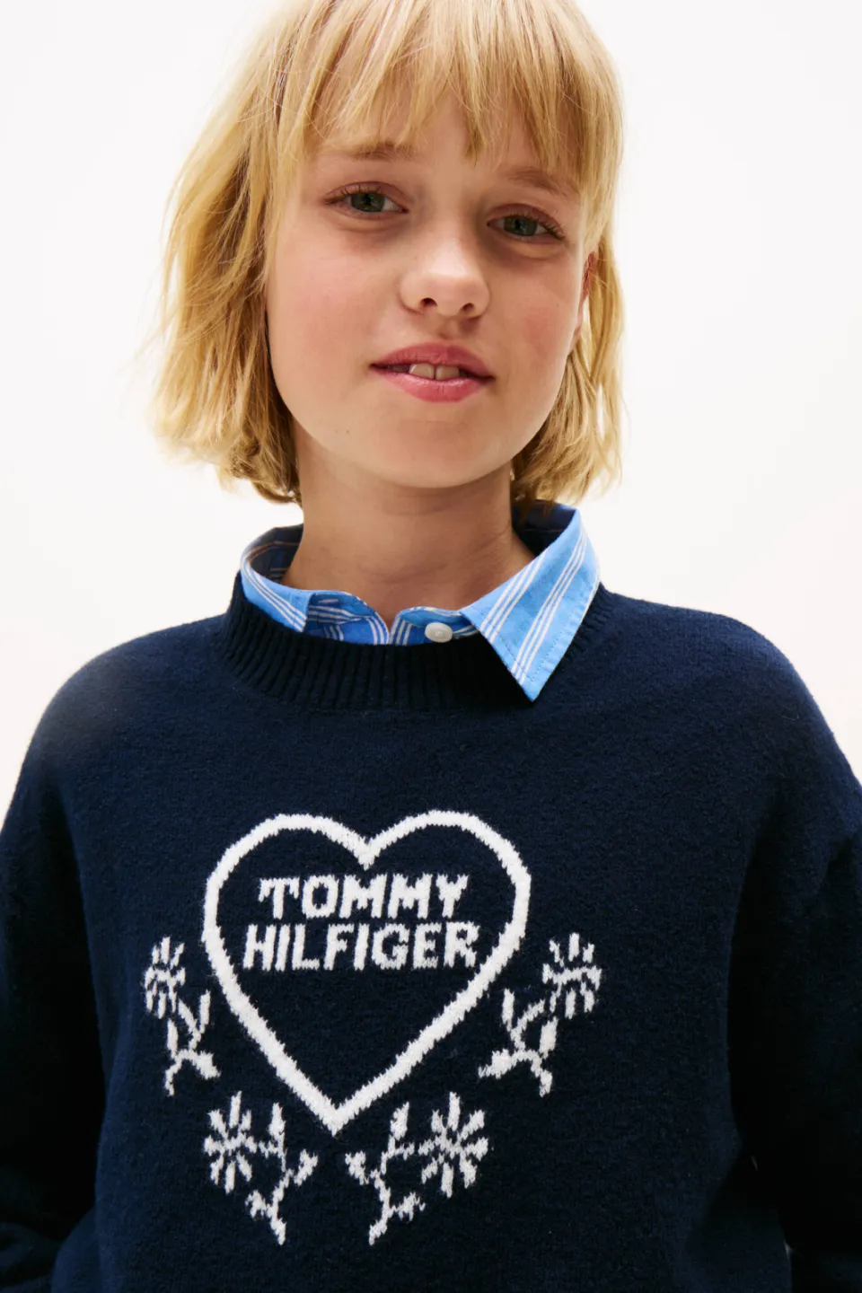 Tommy Hilfiger sweater donkerblauw marineblauw, foto 5