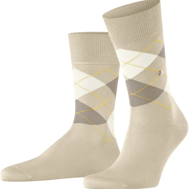 Burlington Manchester sokken beige