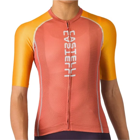 Castelli Women's Unlimited 2 Jersey - Fietsshirt, rood