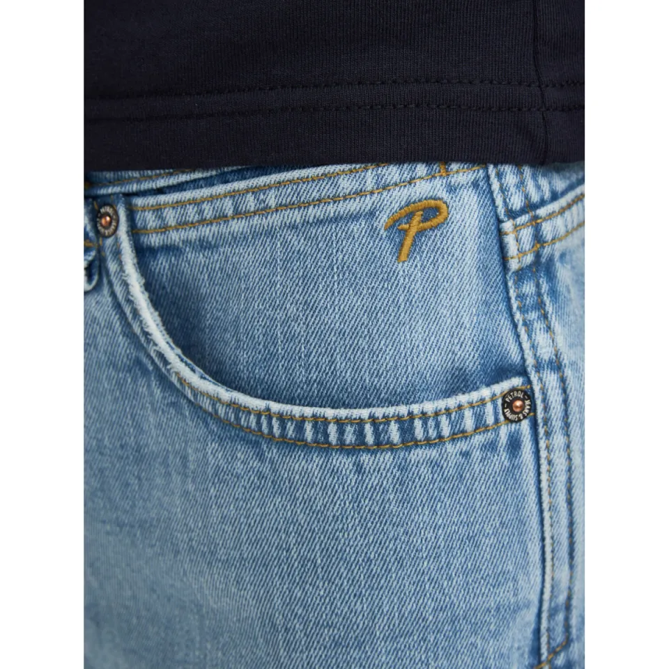 Petrol Industries loose fit jeans light blue denim, foto 8