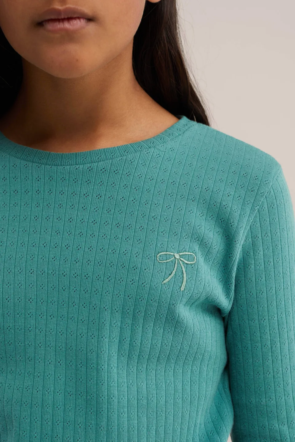 WE Fashion longsleeve groen, foto 6