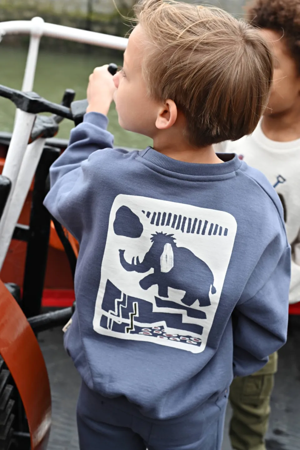 Sturdy sweater Rock the Earth - blauw, foto 7