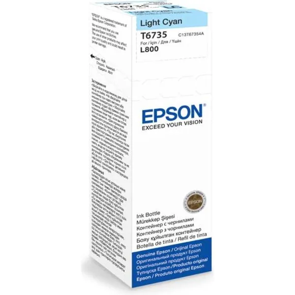 Epson C13T67354A Inktcartridge Licht-cyaan Light Cyan