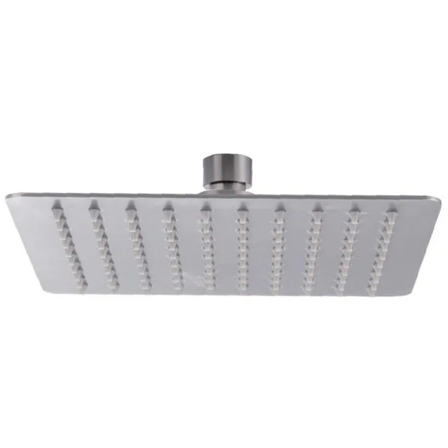 Wiesbaden UFO Luxe hoofddouche vierkant 20 cm Ultra plat RVS 304