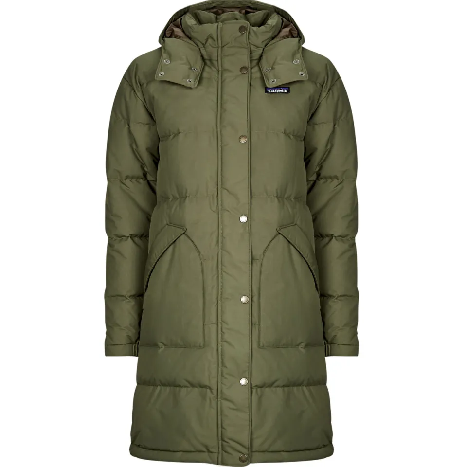 Patagonia Downdrift Parka lange jas olijfgroen, foto 2