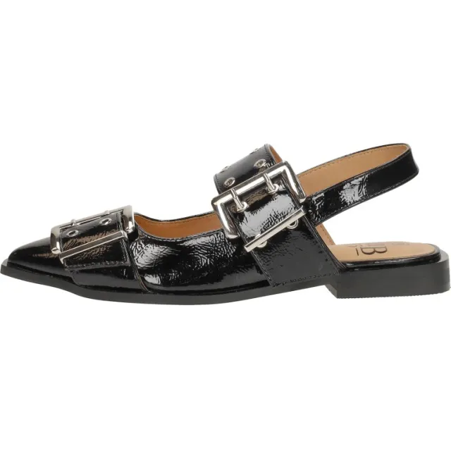 Sub55 slingback zwart lak, foto 2