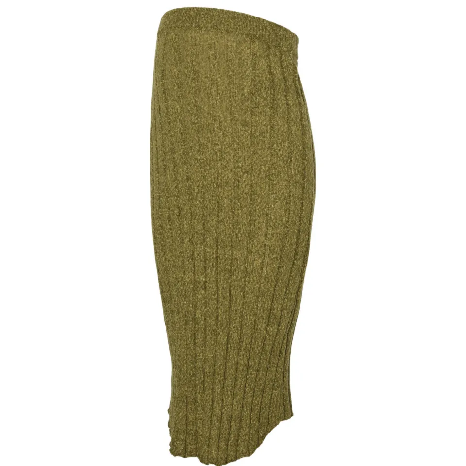 Mamalicious zwangerschaps midirok groen, foto 2