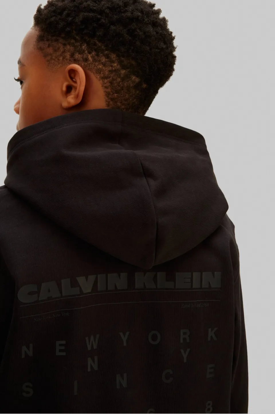 Calvin Klein hoodie met backprint zwart, foto 5