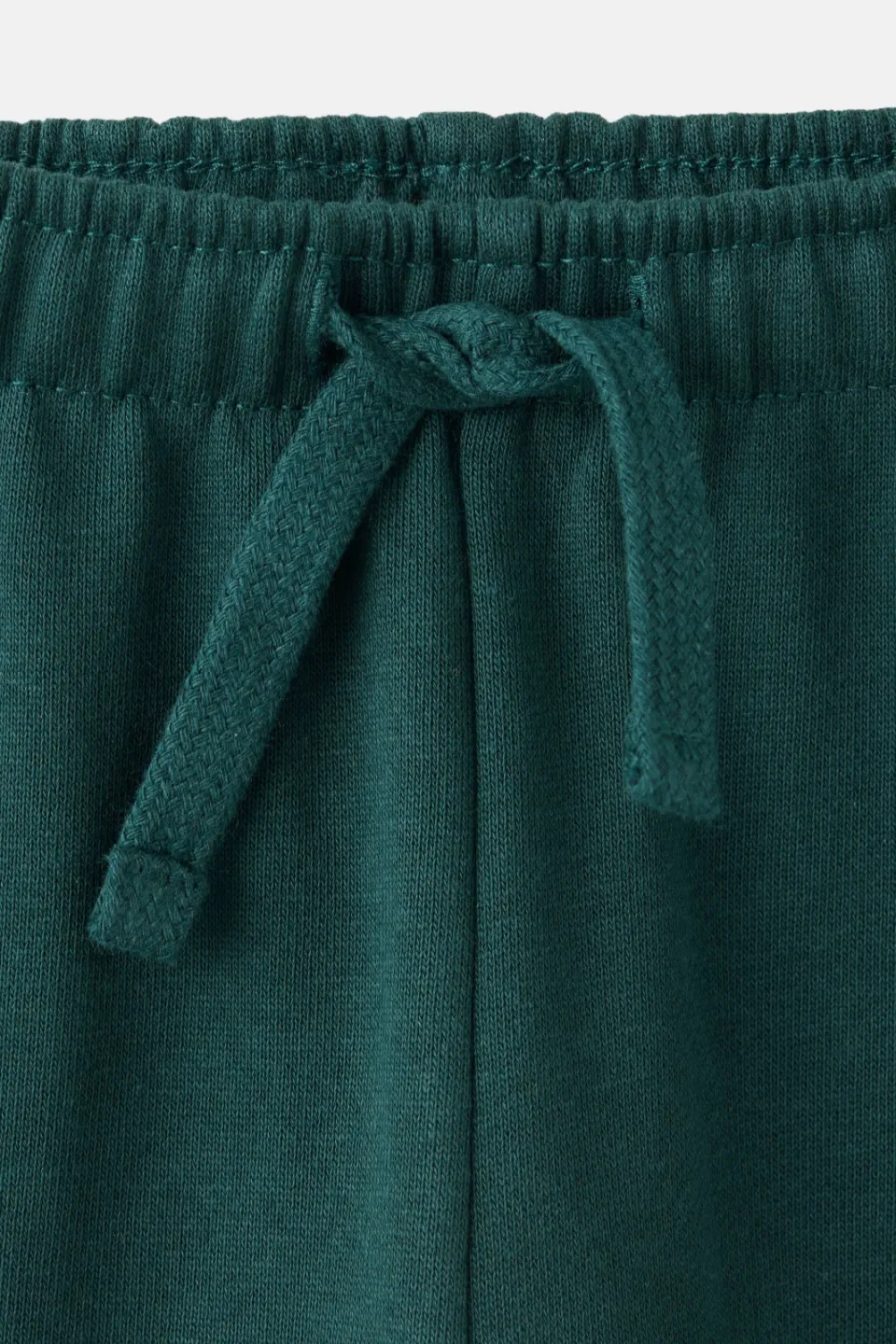 Mango Kids wide leg joggingbroek donkergroen, foto 6