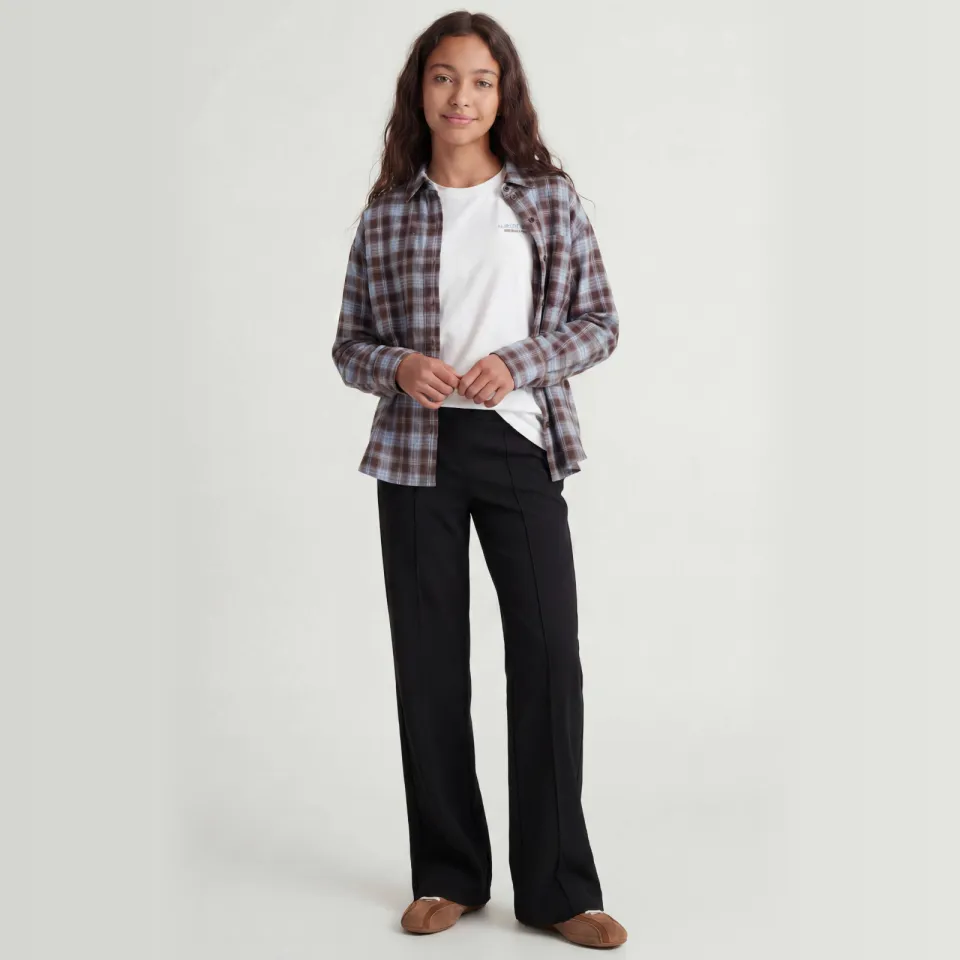 JJXX GIRL JXIDA NANCY wide leg broek zwart