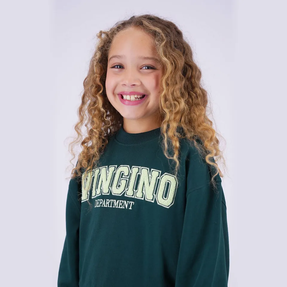 Vingino sweater met logo - donkergroen, foto 5