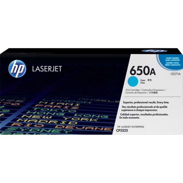 Hp CE271A 650A Toner Cyaan, 15k