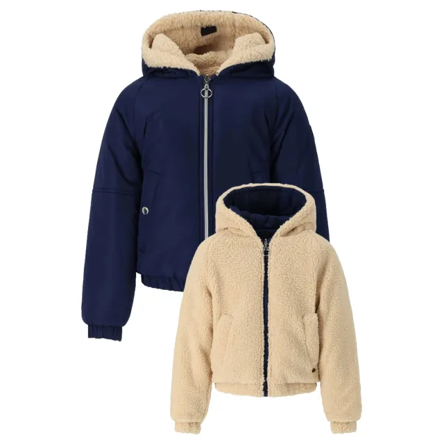 Retour Jeans reversible jas donkerblauw/beige