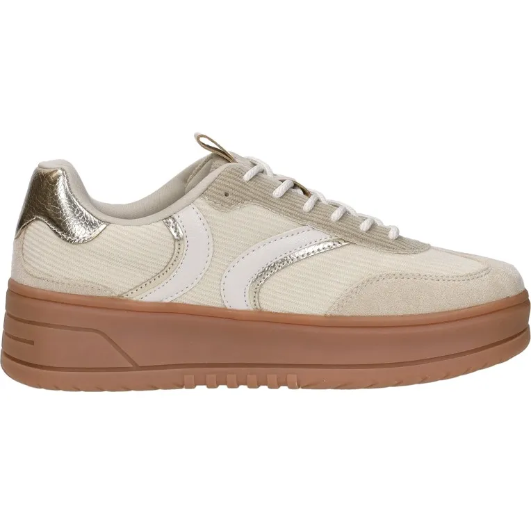 Sub55 lage sneakers beige