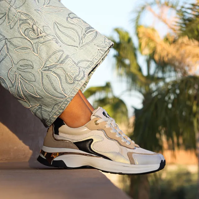 Mexx Portia Love sneaker beige