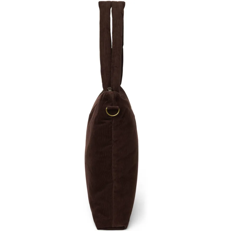 Studio Noos luiertas Rib Puffy Diaper Bag donkerbruin, foto 3