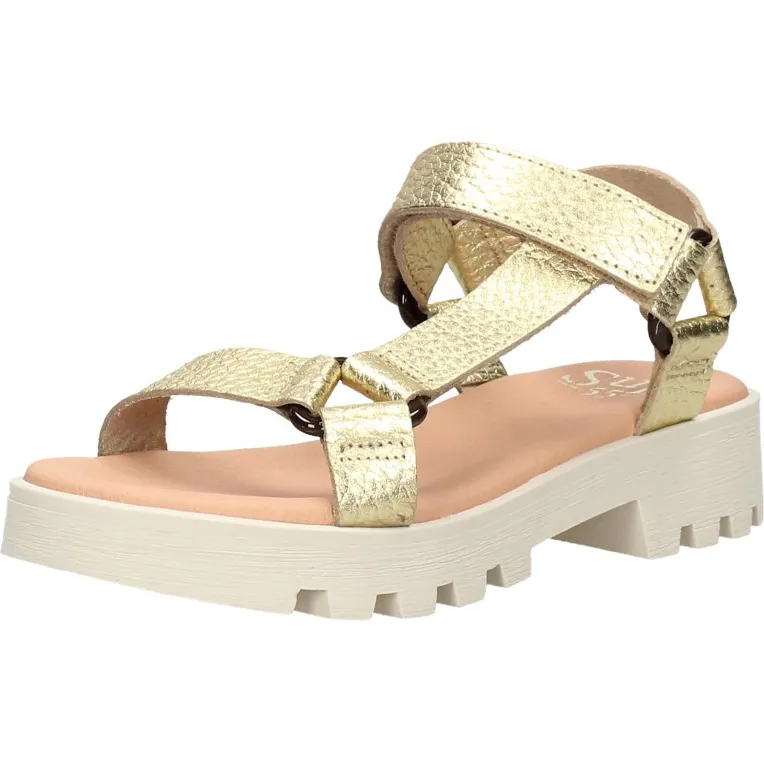 Sub55 sandalen goudkleur, foto 3
