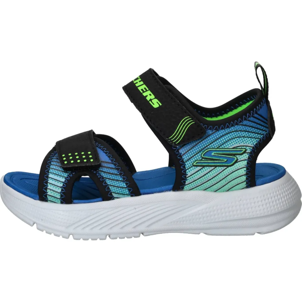 Skechers Microspeck-Splash sandalen blauw, foto 6