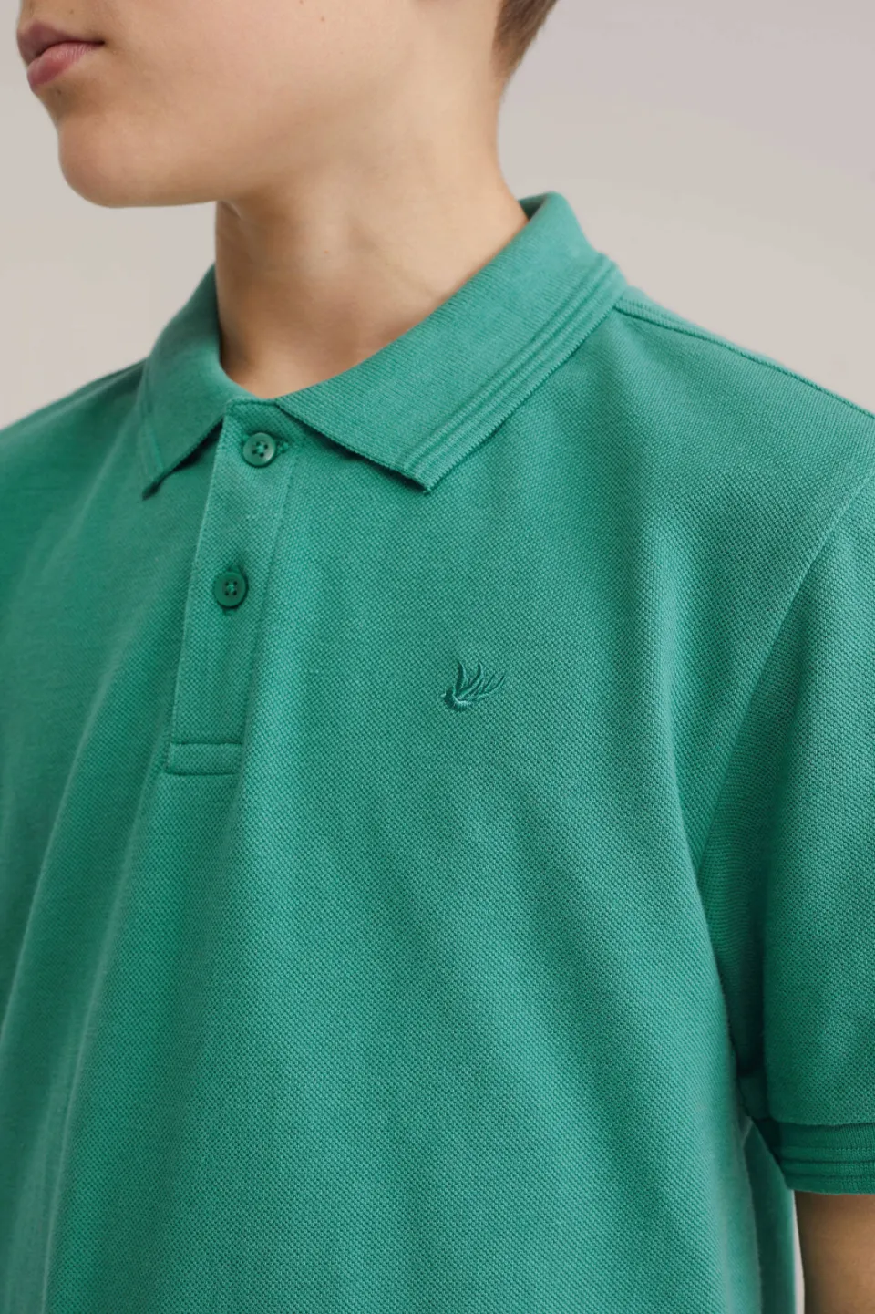 WE Fashion polo groen, foto 5