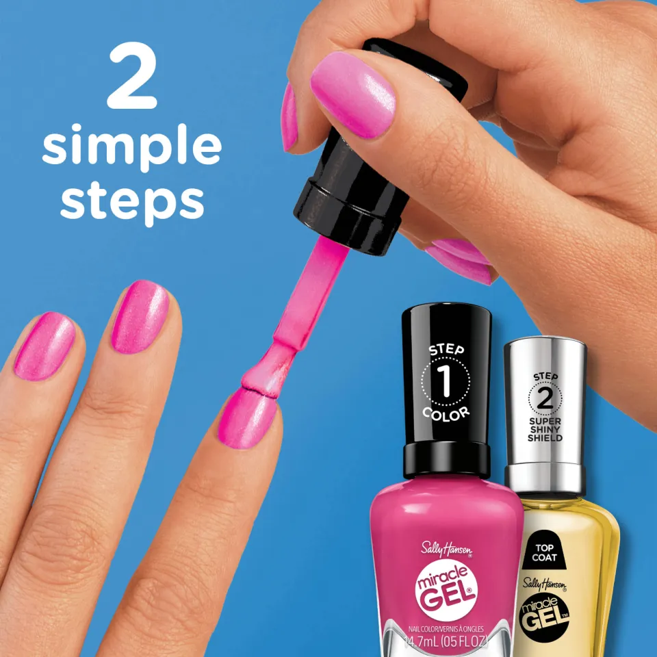 Sally Hansen Miracle Gel nagellak 344 Blush Crush, foto 6