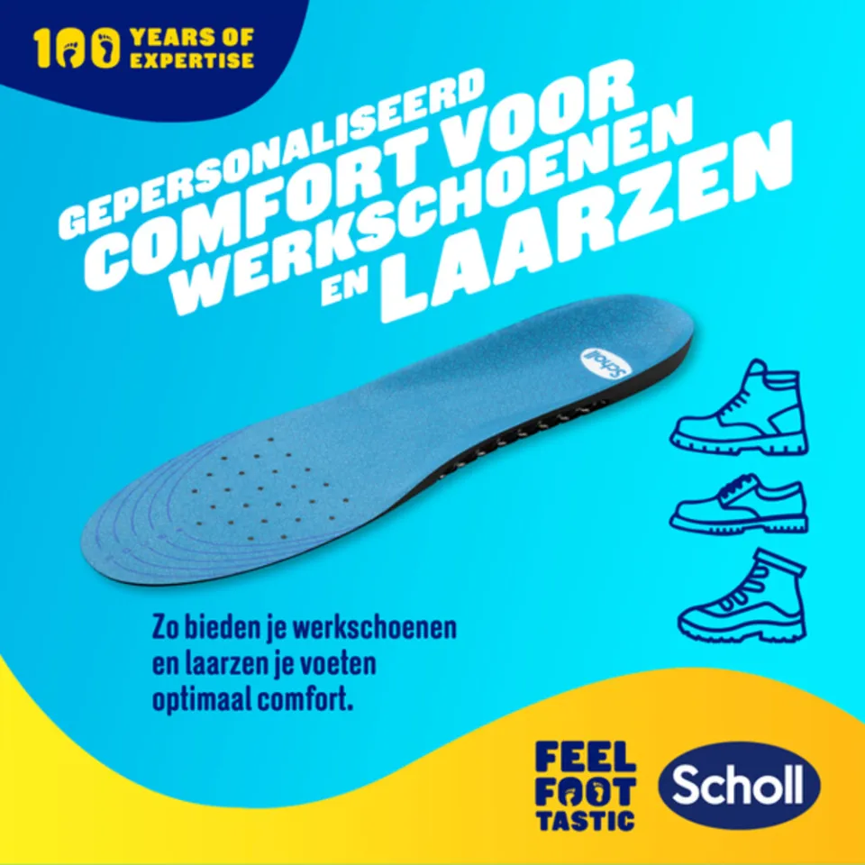 Dr. Scholl's GelActiv Inlegzolen Work & Boot Small-40.5 1 paar, foto 3