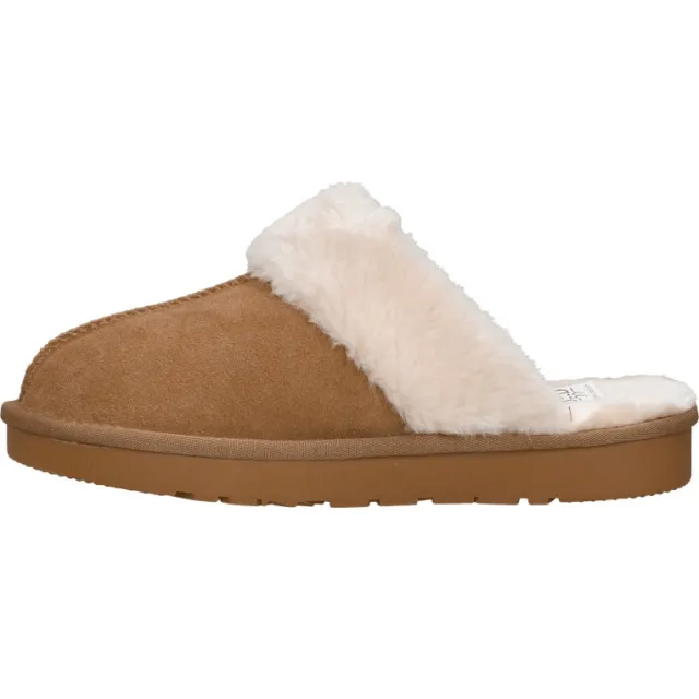 Sub55 Home Collection Pantoffels Open Cognac