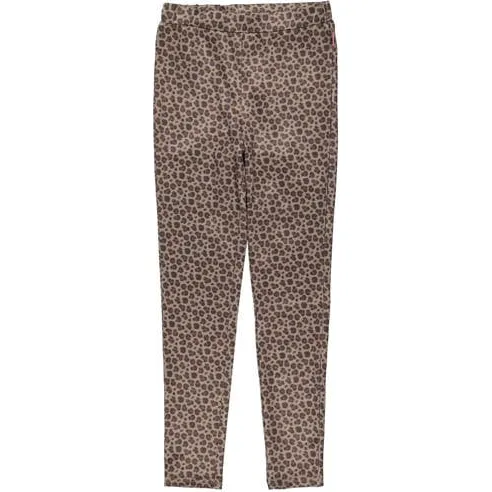 QPI legging panterprint lichtbruin, foto 3