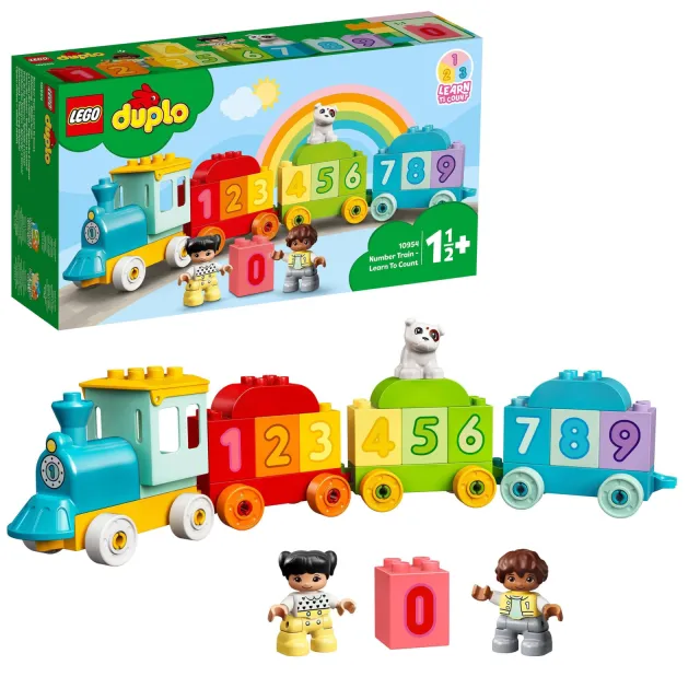 Lego DUPLO Getallentrein Leren tellen voor Peuters Speelgoed 10954, foto 2
