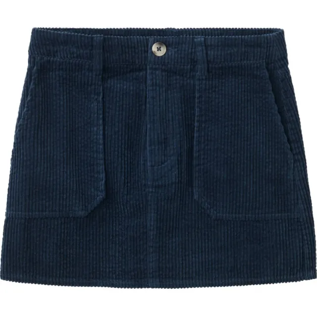 Mango Kids corduroy korte rok - marine, foto 2