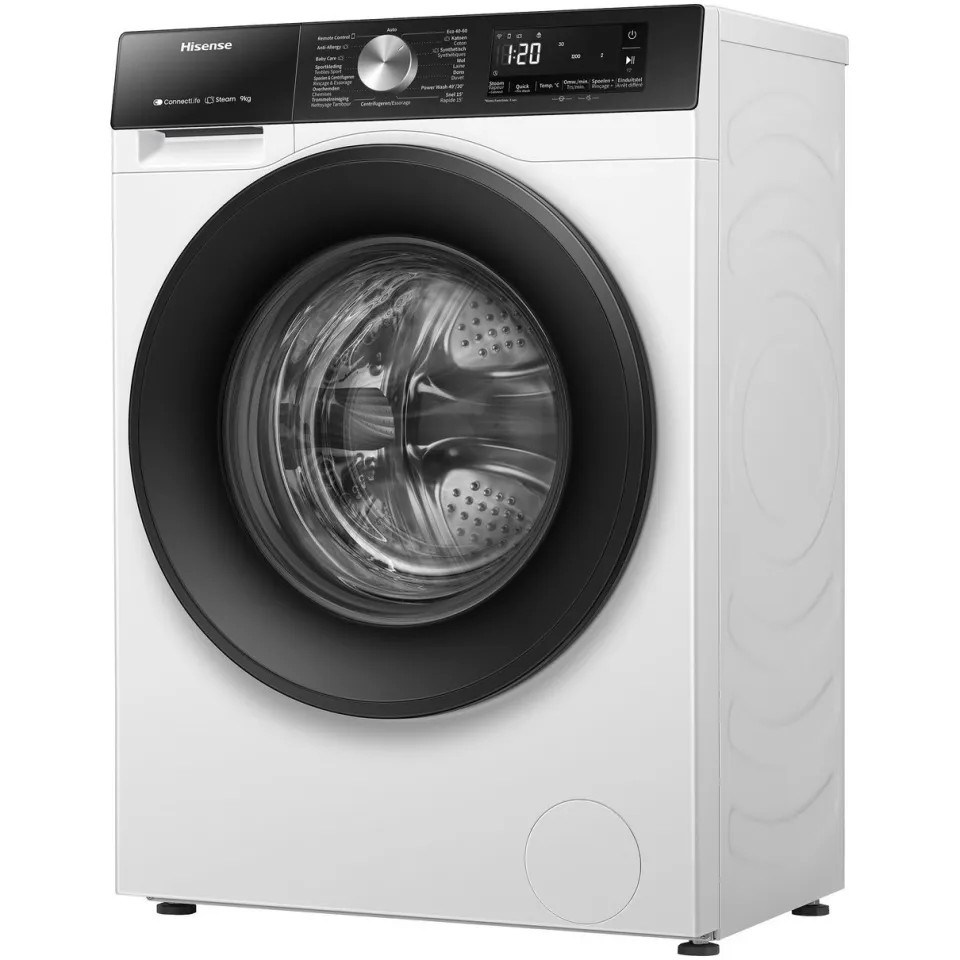 Hisense WF3S9043BW3/BLX wasmachine wit, foto 3