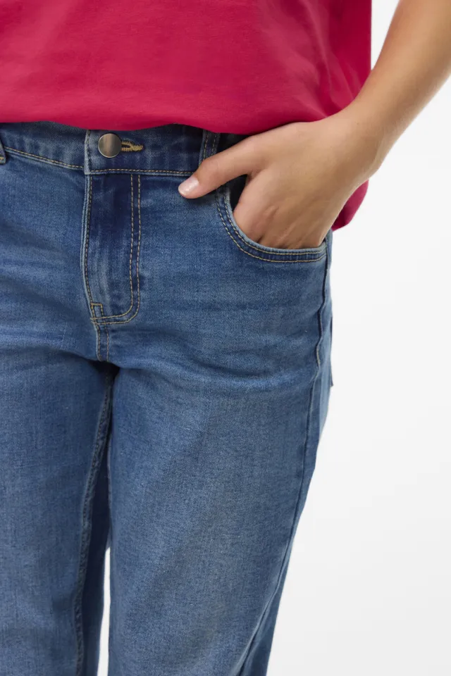 Vero Moda GIRL flared jeans VMRIVER medium blue denim, foto 4