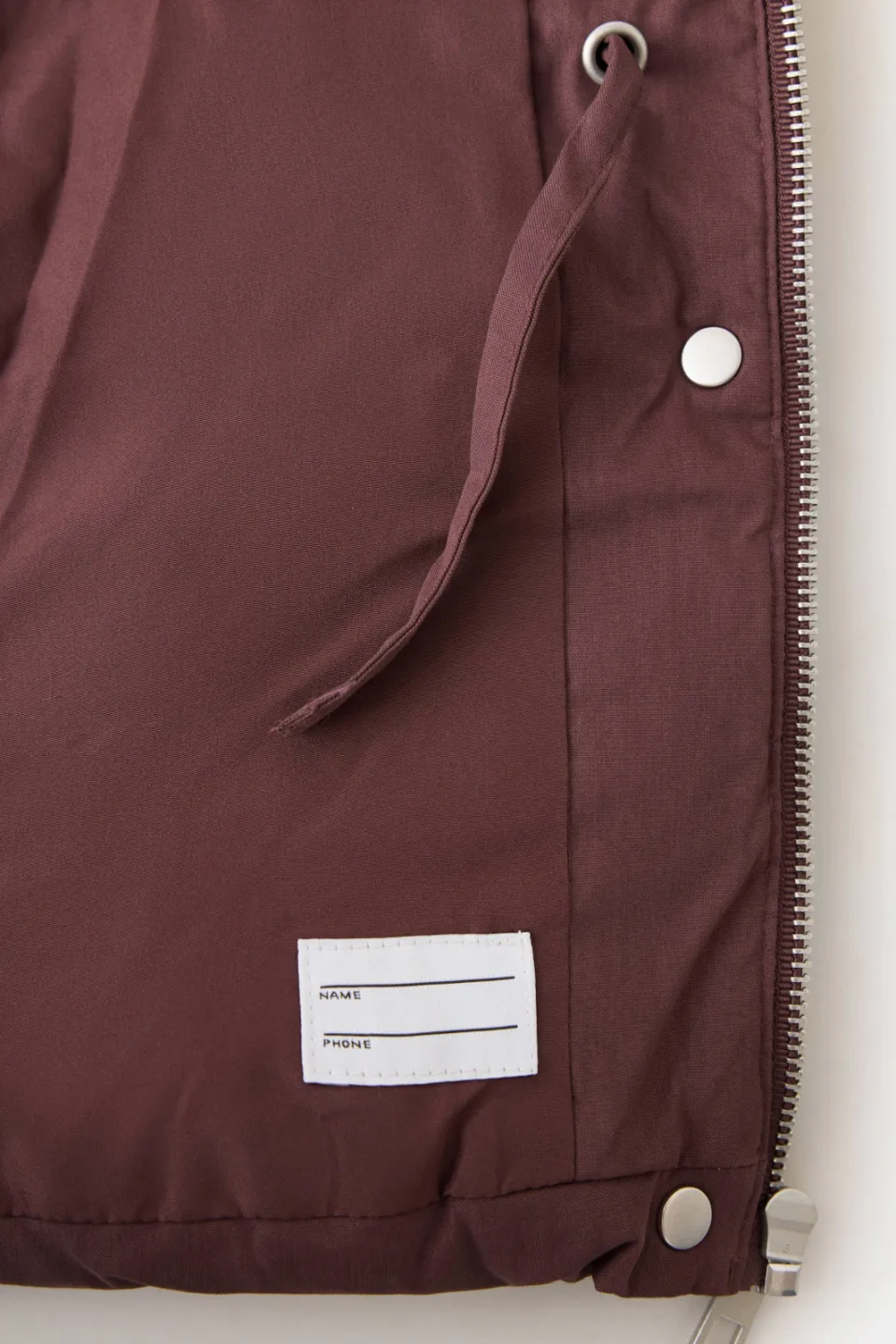 Mango winteranorak donkerrood, foto 4