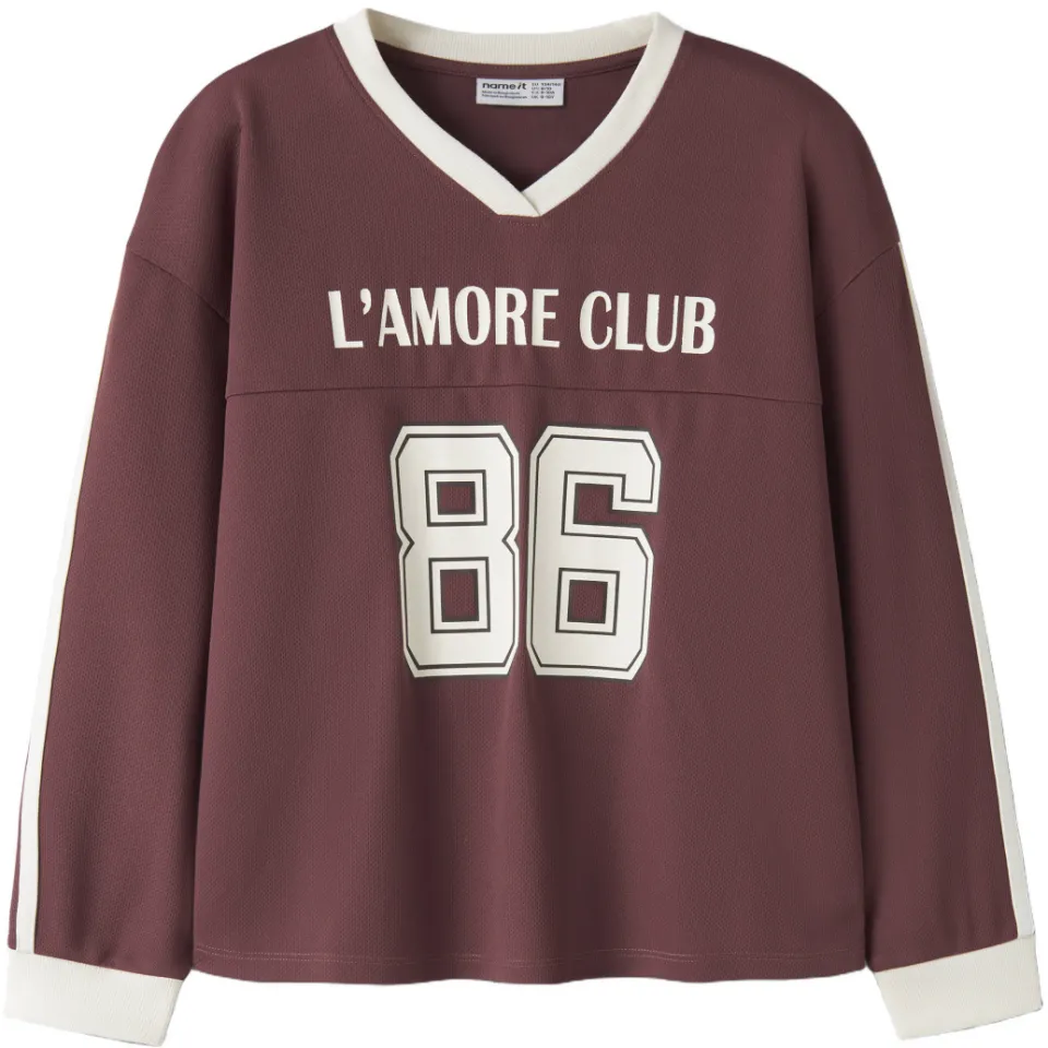 NAME IT longsleeve roodbruin, foto 2