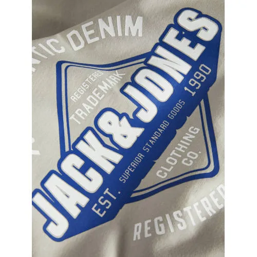 Jack & Jones JJELOGO T-shirt beige, foto 5