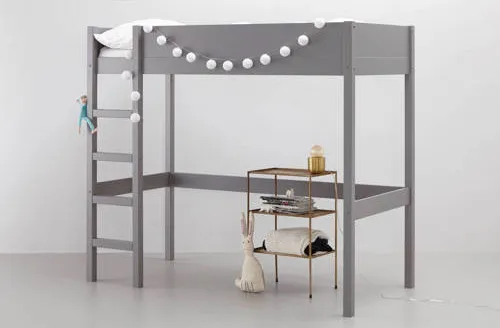 NOUS Kids hoogslaper Charlie (90x200 cm) grijs, foto 4