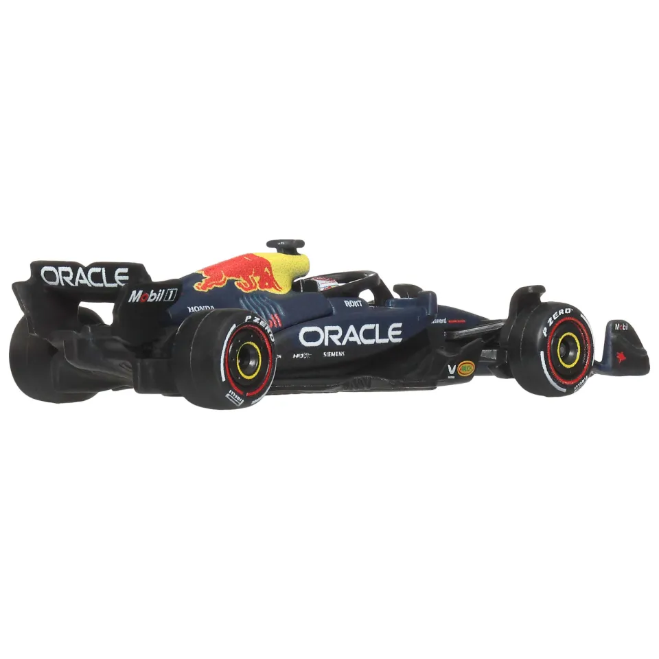 Hot Wheels Formule 1 raceauto donkerblauw, foto 5